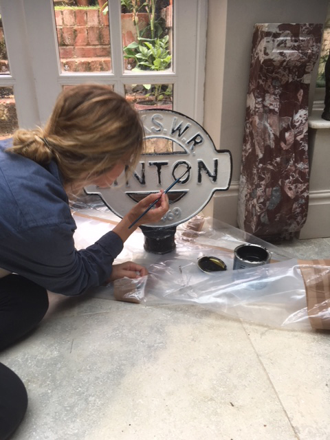 restoring the linton sign